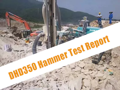 dth350 hammer test report
