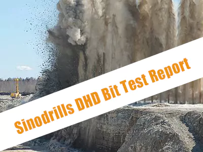 sinodrills dhd bit test report