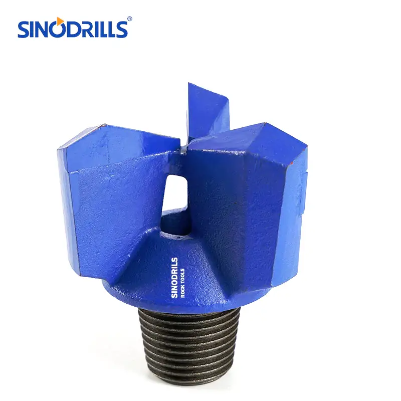3 wings chevron drag bit