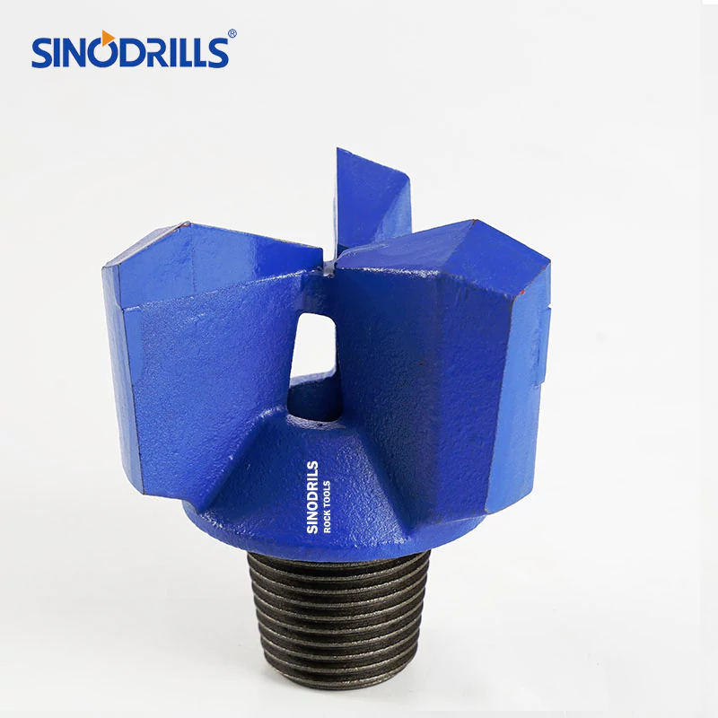 3 wings chevron drag bits