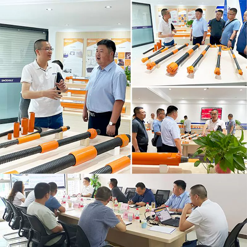 Mayor of Wuxue City, Hubei Province and His Travelling Party Visited SINODRILLS