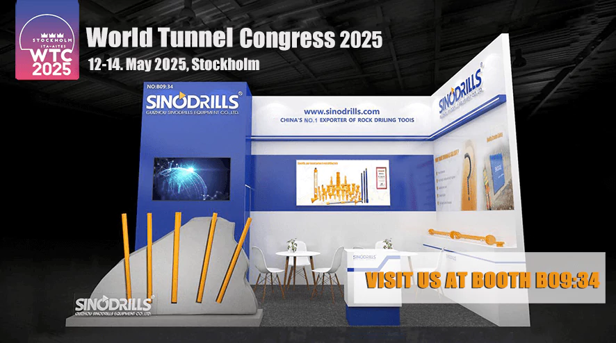 Sinodrills Invites You to the World Tunnel Congress 2025