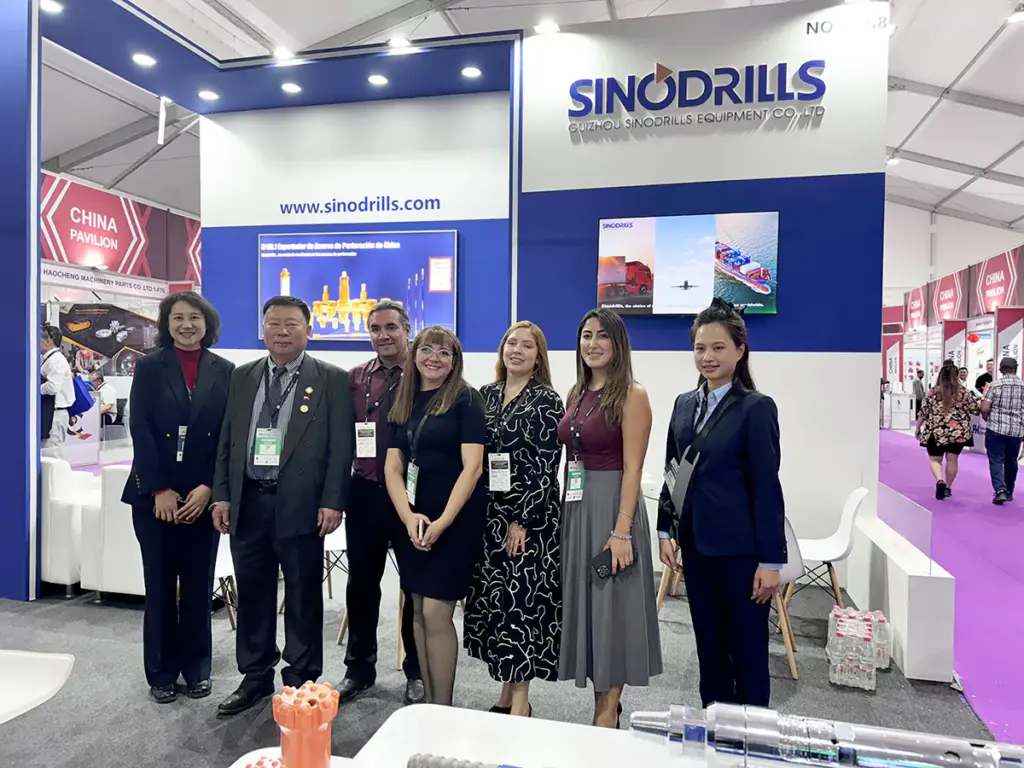 Sinodrills at Chile's EXPOMIN 2025 International Mining Exhibition