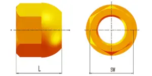 T103 Self Drilling Anchor Nuts