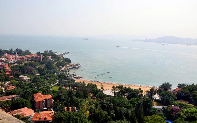 View of Guliangyu, Xiamen