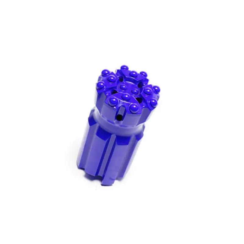 button bits for rock drilling