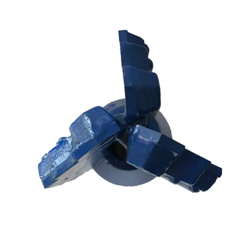 chevron type pdc drag bits 3 wings for oil gas wells