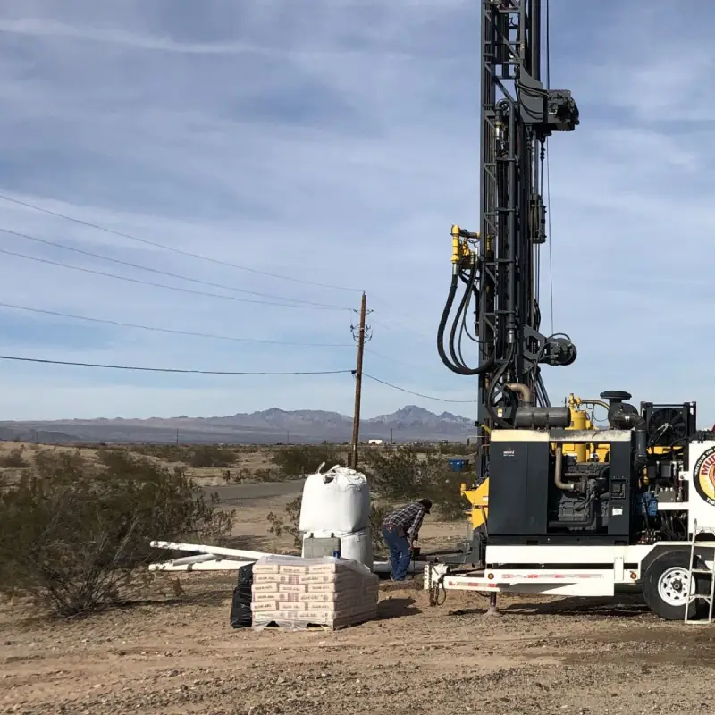 mud rotary geotechnical drilling