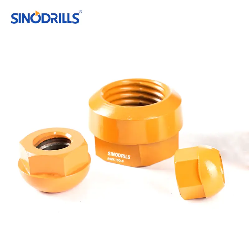self drilling anchor spherical nuts