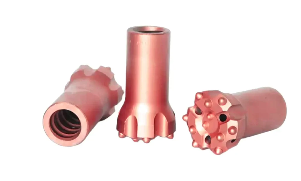 what are rock drill bits made of
