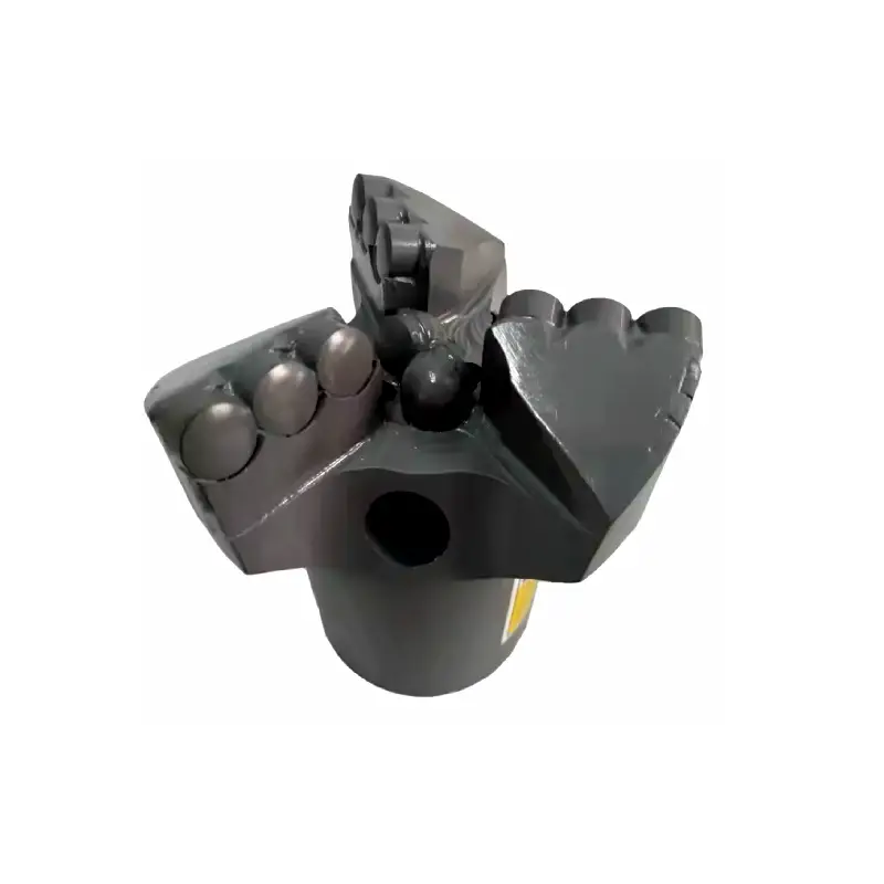 3 part cross drill bit for water well drilling
