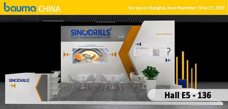 Meet us at BAUMA CHINA 2020