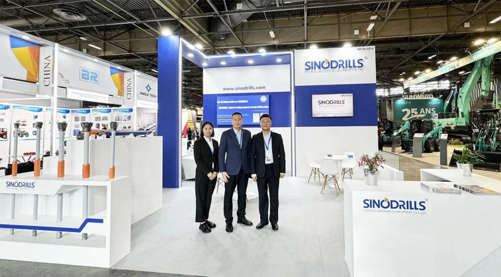 SINODRILLS at INTERMAT in France