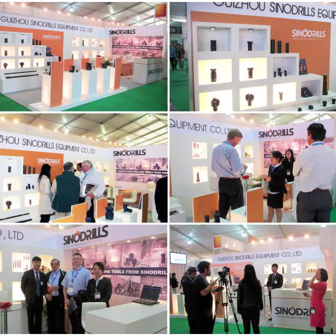 SINODRILLS in Expomin Chile
