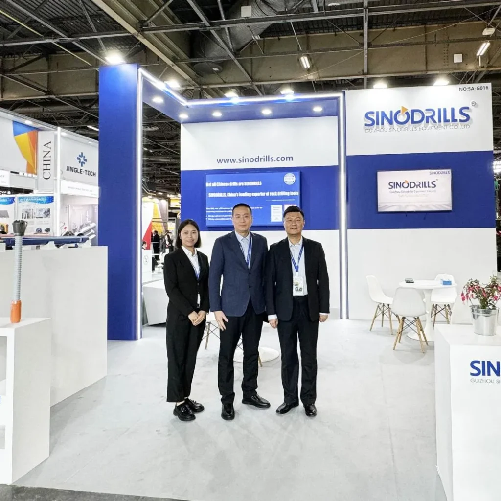 SINODRILLS shines Again at INTERMAT in France