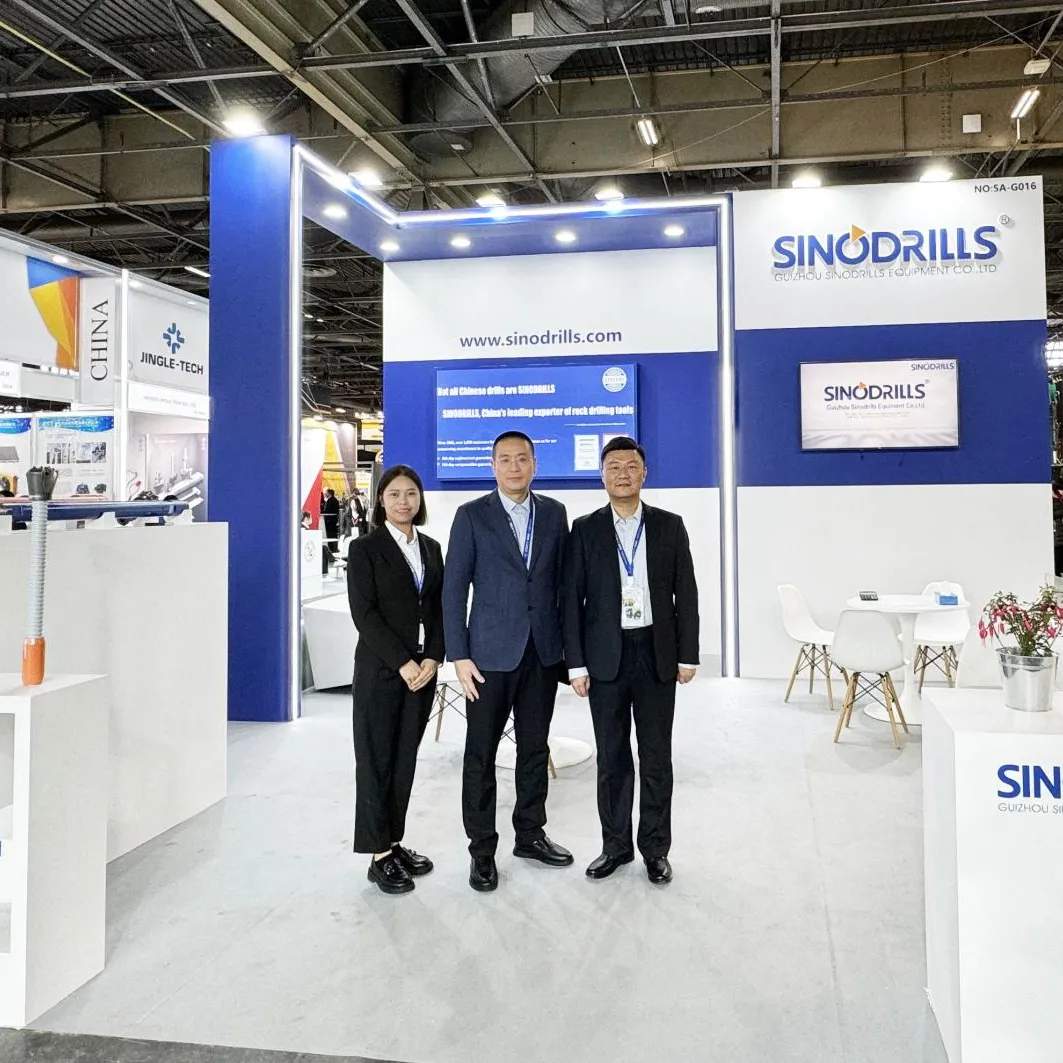 SINODRILLS shines Again at INTERMAT in France
