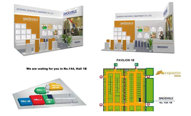 SINODRILLS will attend Expomin 2014