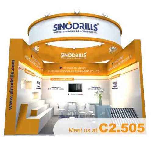 Sinodrills At BAUMA 2016 in Munich