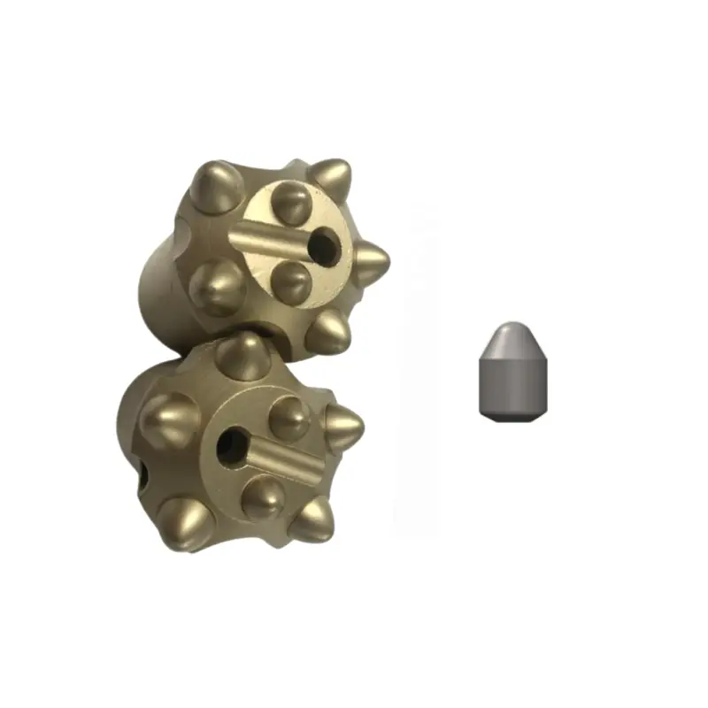 conical button bit