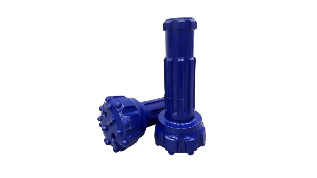convex face dth drill bit