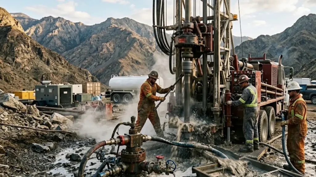 deep well drilling