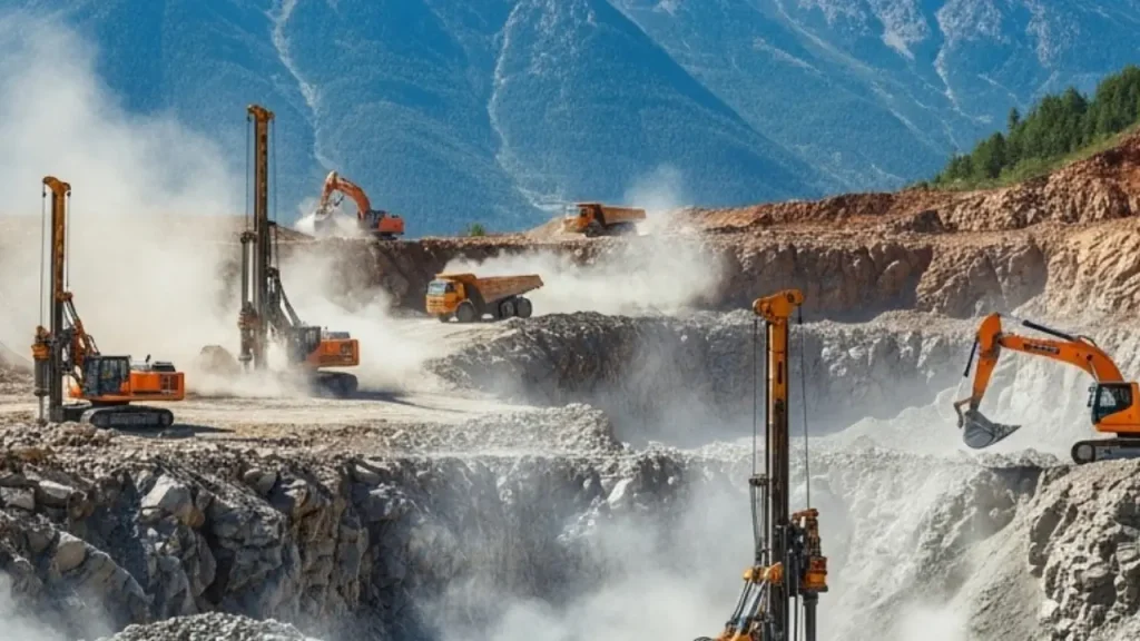 distinguish between drilling and quarrying