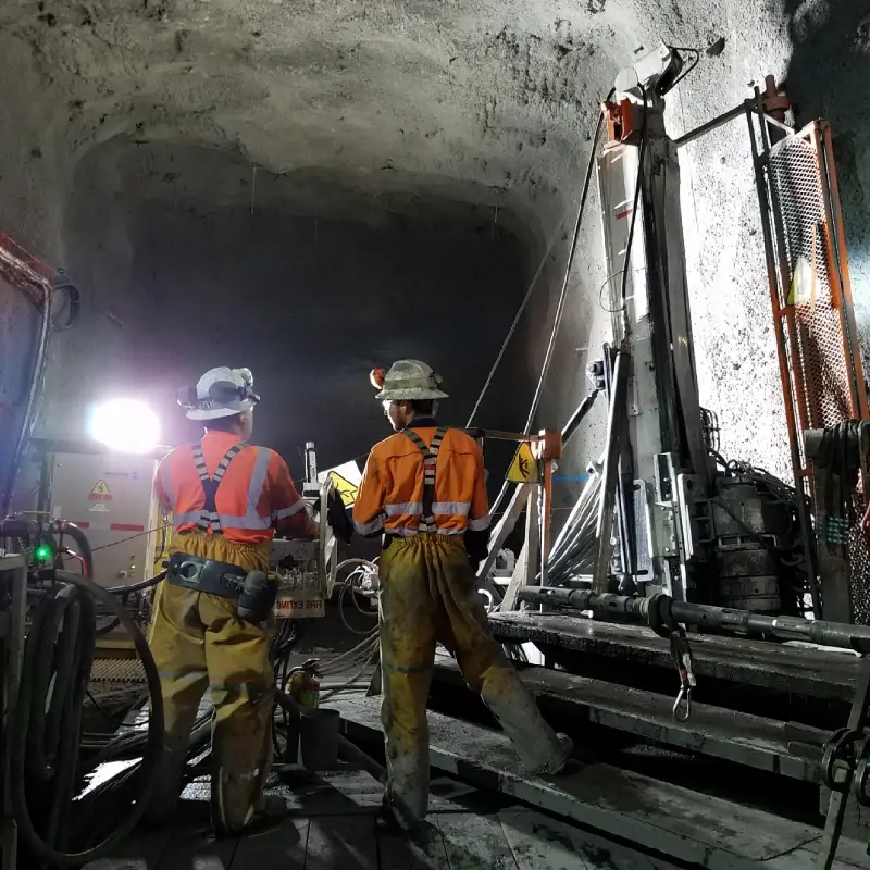 drilling underground tunnels
