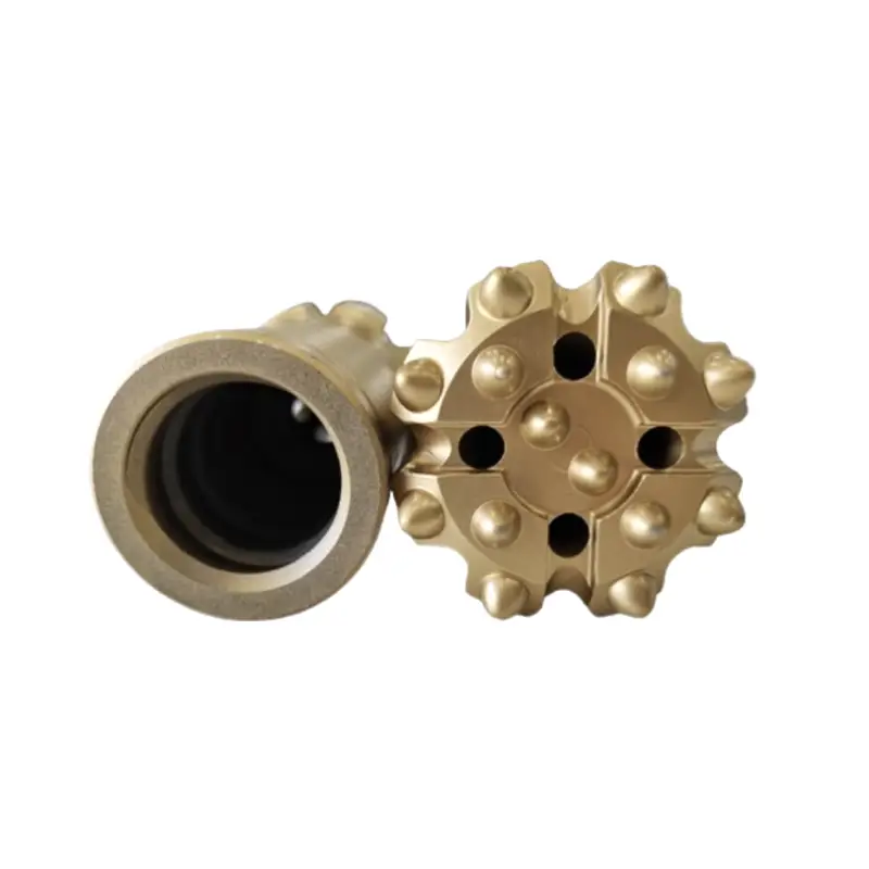 drop center button bit