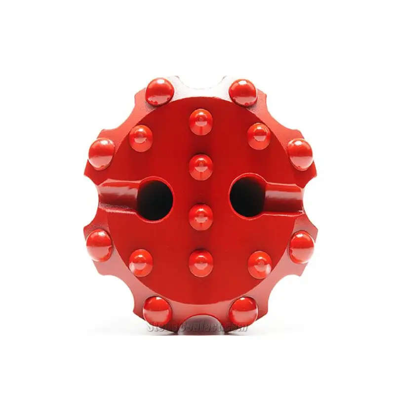 flat face button bit