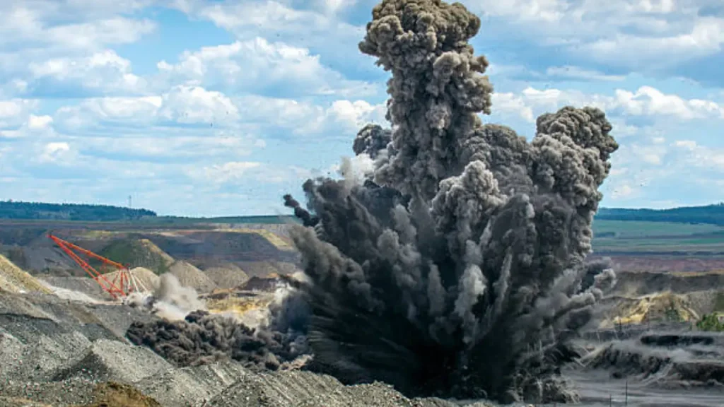quarry drilling and blasting