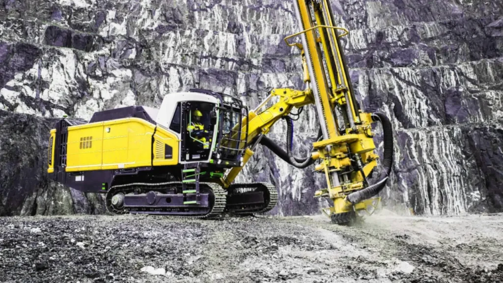 quarry drilling process