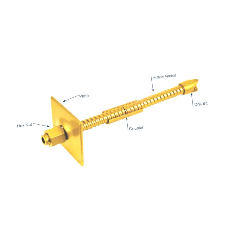 self drilling anchor rock bolts systems
