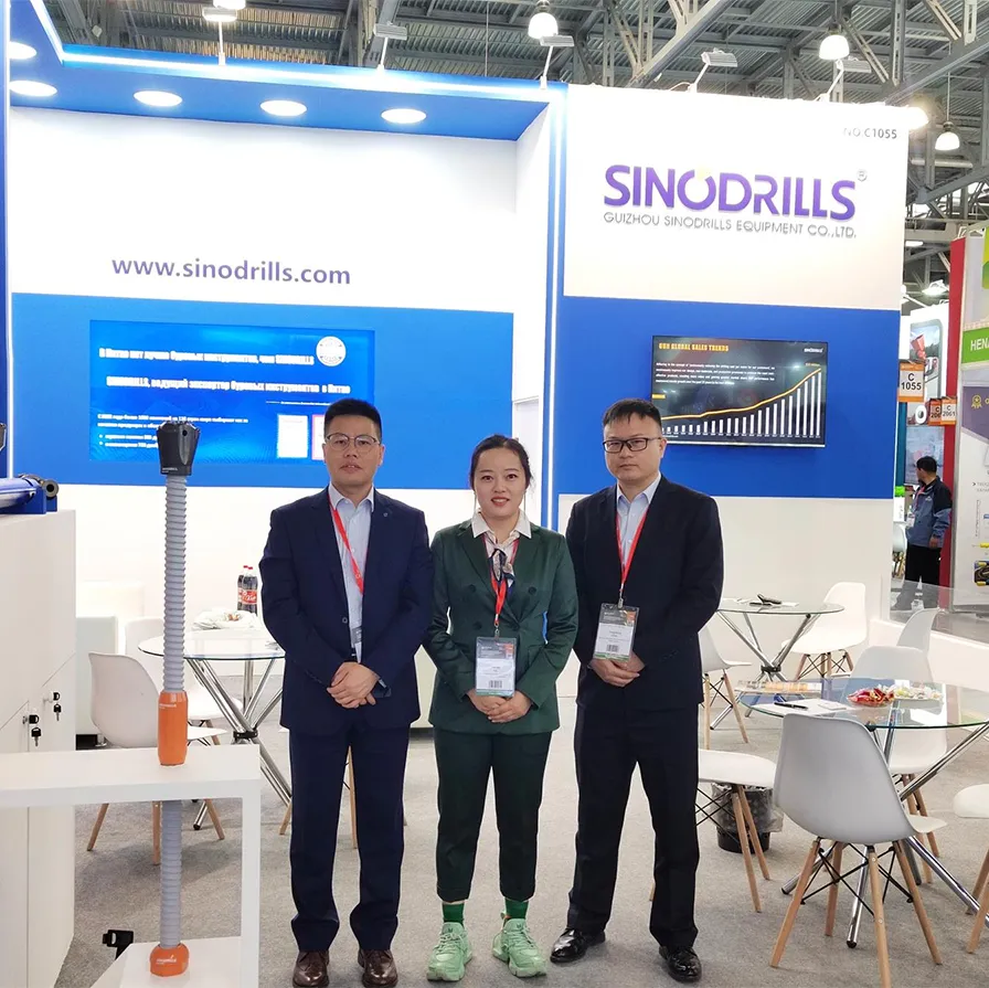 sinodrills MINING WORLD RUSSIA Exhibition