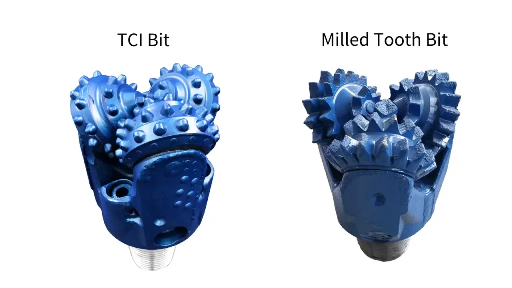 tci bit and milled tooth bit