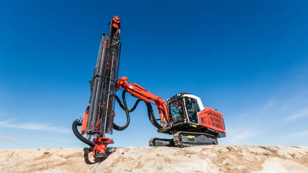top surface hammer drilling