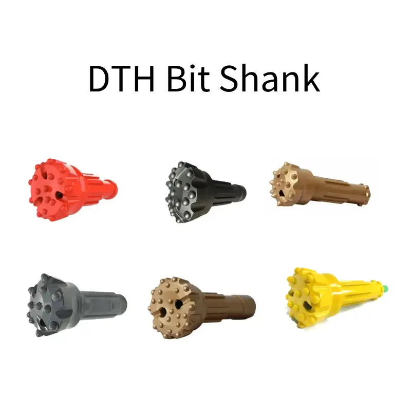 types of dth bit shank
