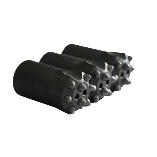 11 Degree 36mm 38mm Rock Drill Taper Button Bit Spherical from China