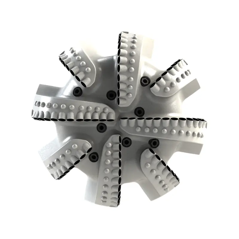 17 1:2 8 blade matrix body pdc bits