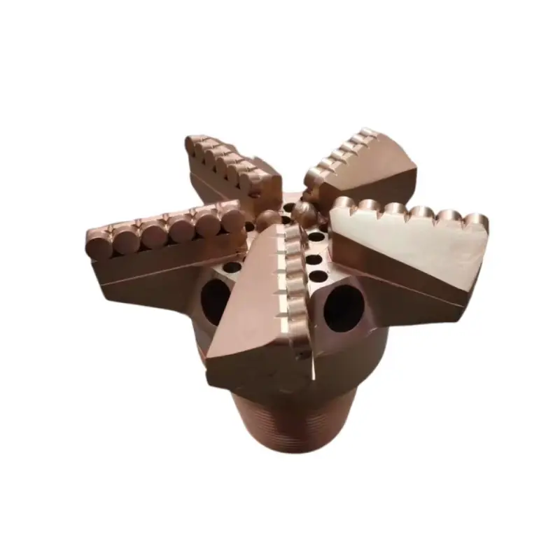 concave drag drill bit