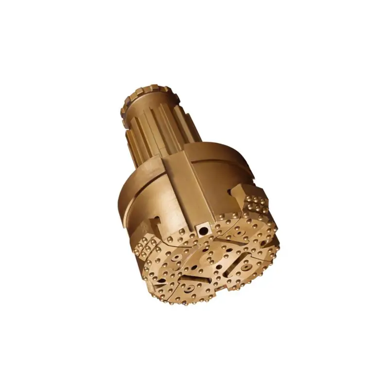 concentric casing system with blocks