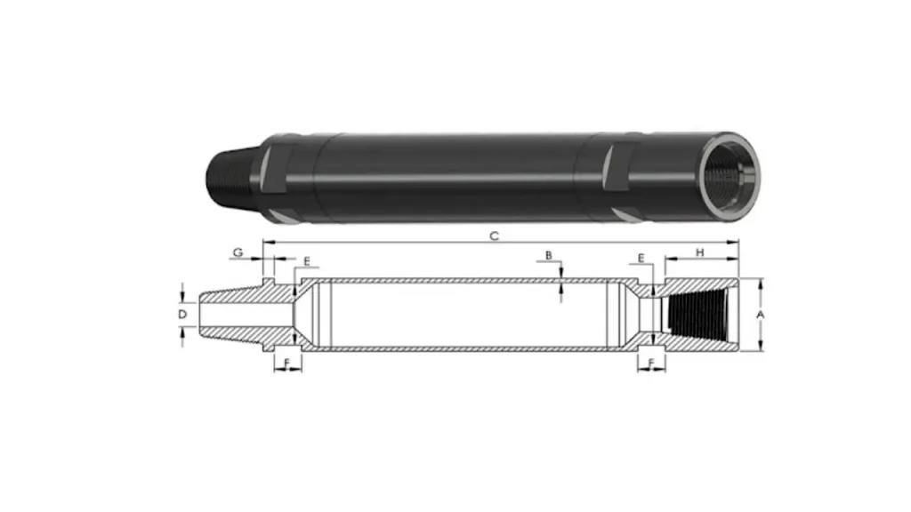 drill rod diameter size