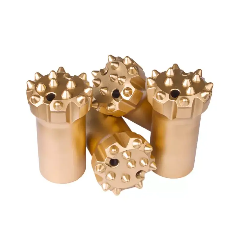 hard rock ballistic button bits