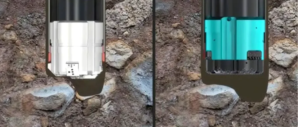 how to use overburden casing system