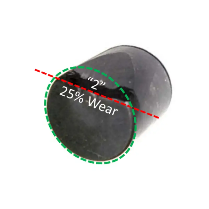 pdc bit cutter wear