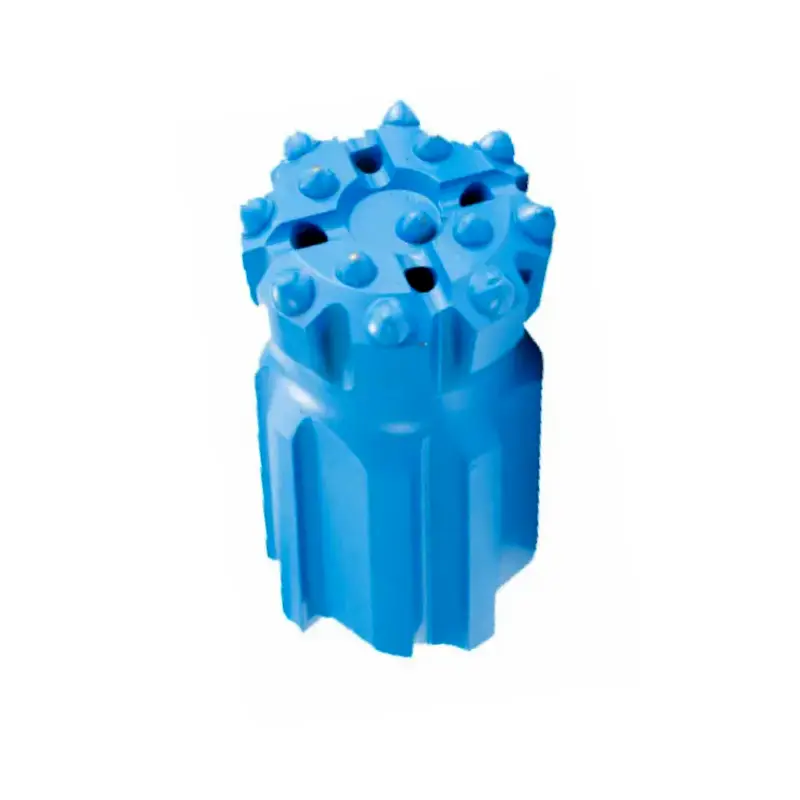 retrac skirt flat face drill bit