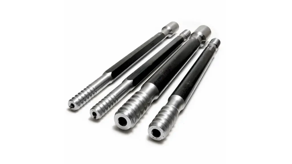 the different drill rod sizes