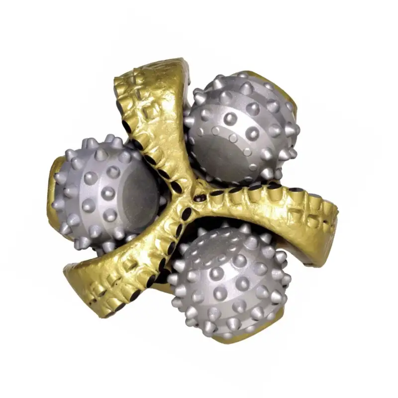 three cone pdc hybrid drill bit