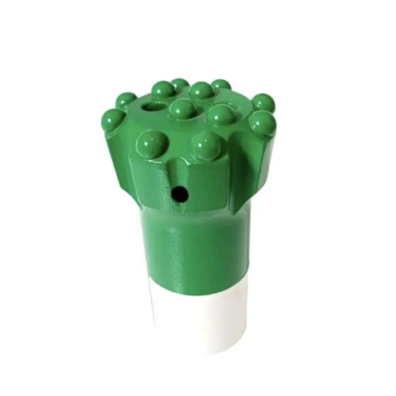 ballistic underground mining button drill bit