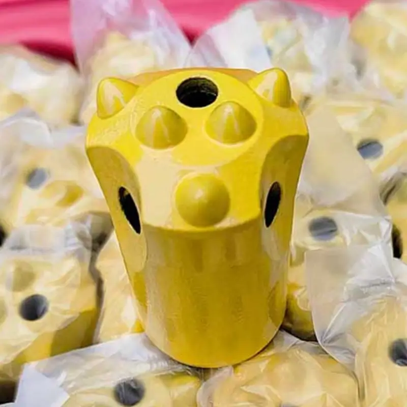 button drill bit for mining