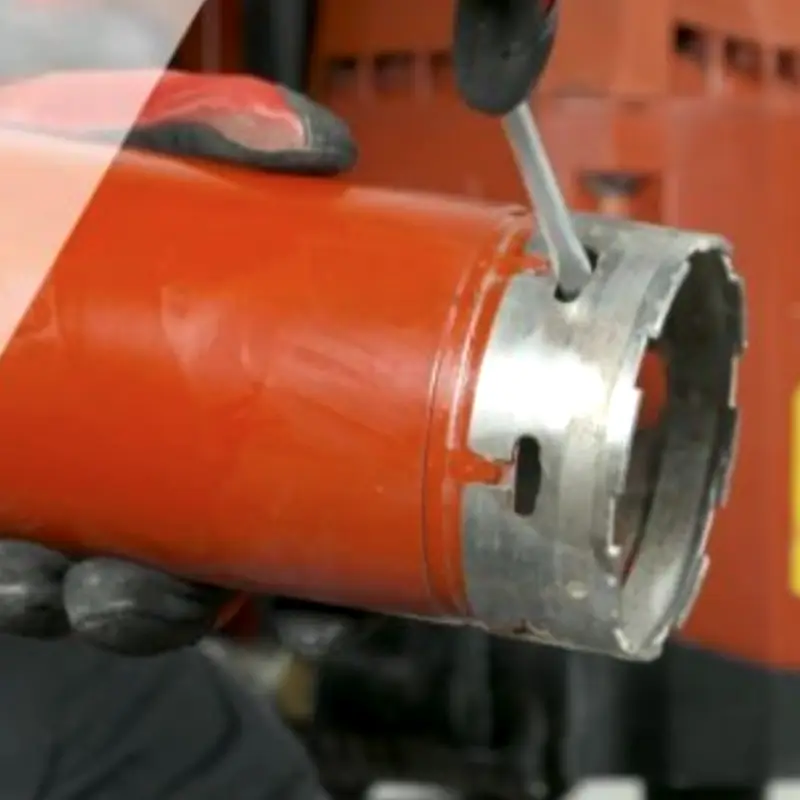 changing core drill bits